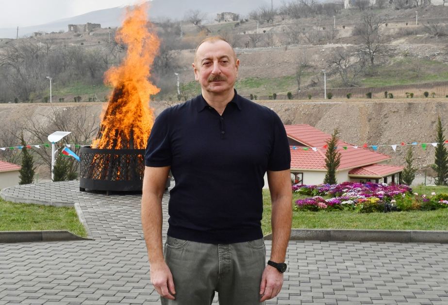 Президент Ильхам Алиев: Изгнание в течение 44 дней ненавистного врага с наших земель является самой яркой страницей в многовековой истории Азербайджана