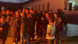 В селе Талыш впервые за 30 лет разожгли костер по случаю Новруза (ФОТО)