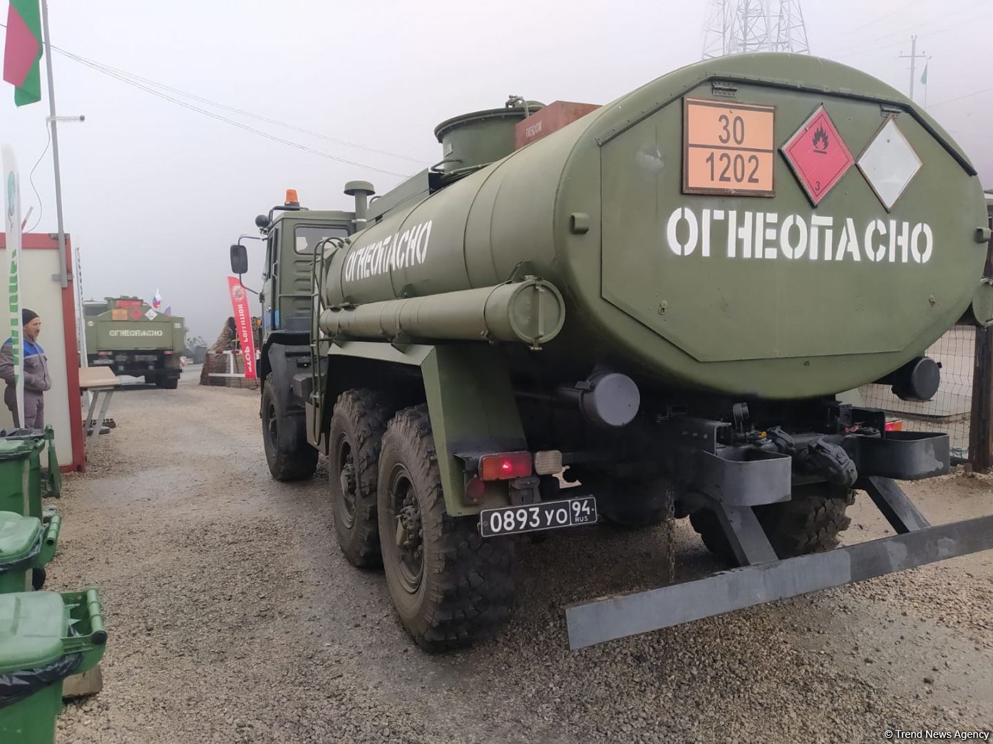 Russian peacekeepers' vehicles move freely along Azerbaijani Lachin-Khankendi road (PHOTO)