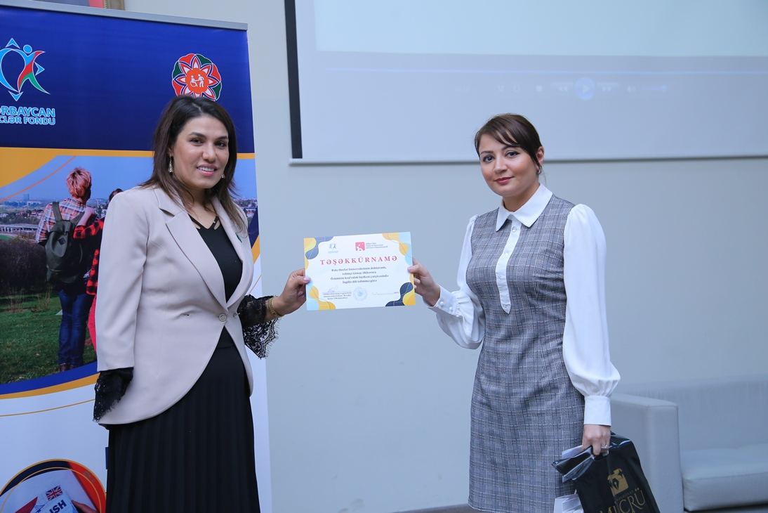 В Баку представлены итоги проекта "Özümüzü kəşf edək" с участием ветеранов Карабахской войны (ФОТО)