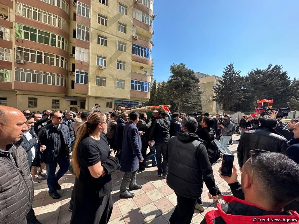 Огтая Алиева проводили в последний путь (ФОТО)