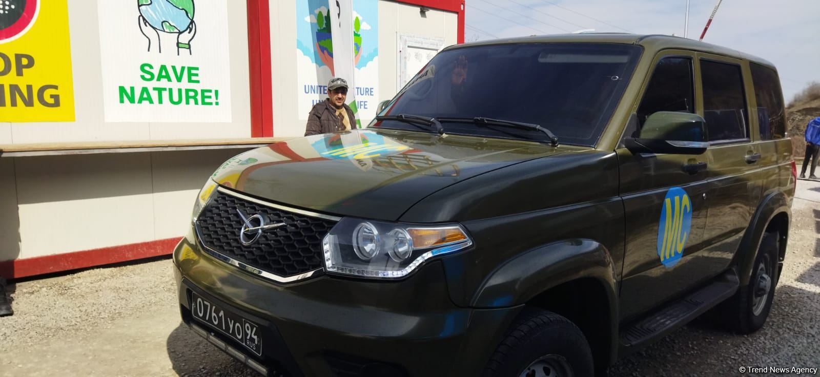 По Лачинской дороге проследовала очередная автоколонна миротворцев (ФОТО)