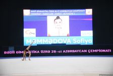 В Баку стартовал 28-й чемпионат Азербайджана по художественной гимнастике (ФОТО)