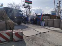 По Лачинской дороге беспрепятственно проехали 19 автомобилей миротворцев (ФОТО)