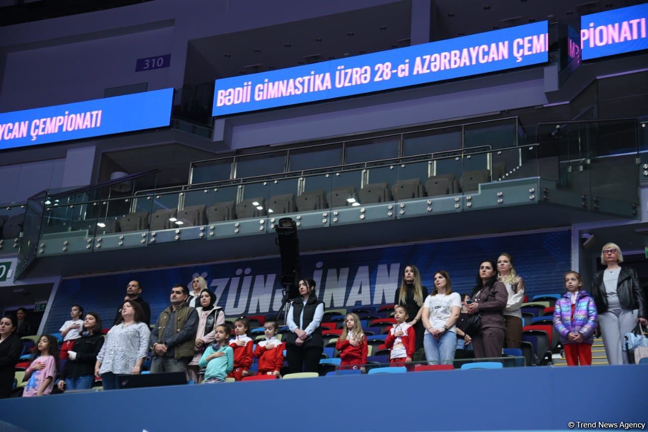 В Баку стартовал 28-й чемпионат Азербайджана по художественной гимнастике (ФОТО)