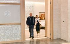 Президент Ильхам Алиев и Первая леди Мехрибан Алиева наблюдали за благотворительным матчем между командами «Карабах» и «Галатасарай» (ФОТО/ВИДЕО)