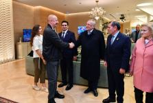Президент Ильхам Алиев и Первая леди Мехрибан Алиева наблюдали за благотворительным матчем между командами «Карабах» и «Галатасарай» (ФОТО/ВИДЕО)