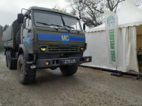 По Лачинской дороге беспрепятственно проехали 8 автомобилей РМК (ФОТО)