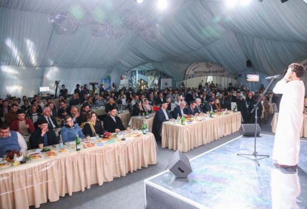 Iftar held in Moscow on behalf of Heydar Aliyev Foundation VP Leyla Aliyeva (PHOTO)