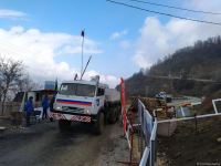 По Лачинской дороге беспрепятственно проехали 6 автомобилей РМК (ФОТО)