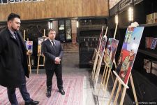 Он подарил 40 живописных работ азербайджанскому музею… Khojaly Scream от Дадаша Мамедова (ФОТО)