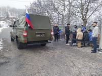 По Лачинской дороге беспрепятственно проехала очередная автоколонна РМК (ФОТО)