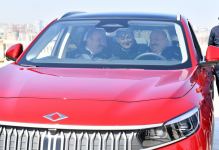 Президенту Азербайджана Ильхаму Алиеву представлен первый турецкий электромобиль Togg (ФОТО/ВИДЕО)