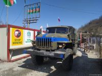 По Лачинской дороге беспрепятственно проехал караван из 21 автомашины РМК (ФОТО)