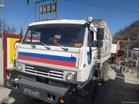 По Лачинской дороге беспрепятственно проехал караван из 21 автомашины РМК (ФОТО)