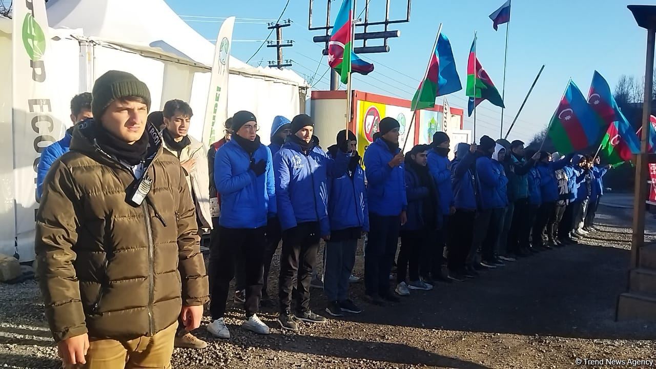Акция протеста на дороге Лачин-Ханкенди продолжается 114-й день (ФОТО)