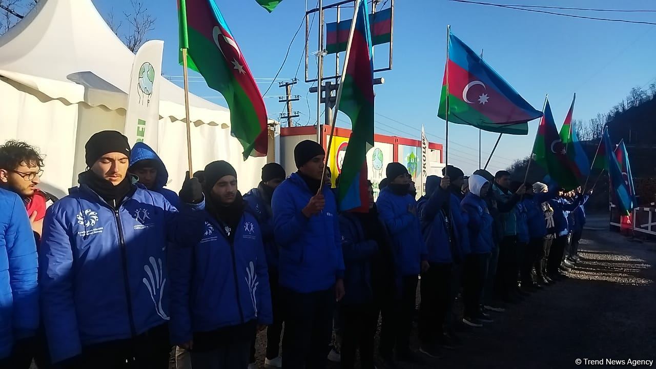 Акция протеста на дороге Лачин-Ханкенди продолжается 114-й день (ФОТО)