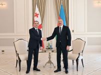 Состоялась встреча Президента Азербайджана Ильхама Алиева с Премьер-министром Грузии Ираклием Гарибашвили один на один (ФОТО/ВИДЕО)