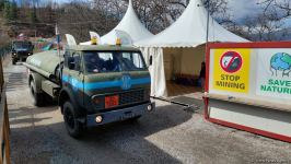 По Лачинской дороге беспрепятственно проехала автоколонна миротворцев (ФОТО)