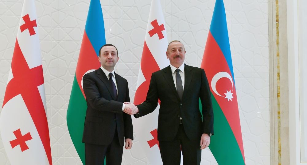 Состоялась встреча Президента Азербайджана Ильхама Алиева с Премьер-министром Грузии Ираклием Гарибашвили один на один (ФОТО/ВИДЕО)