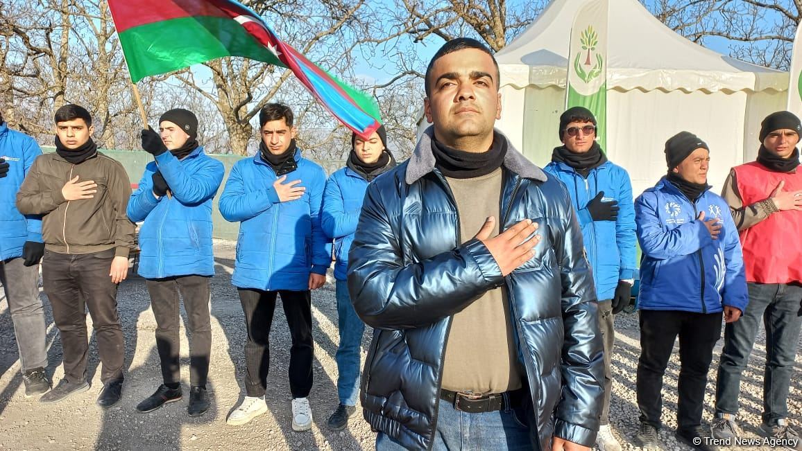 Акция протеста на дороге Лачин-Ханкенди продолжается 118-й день (ФОТО)