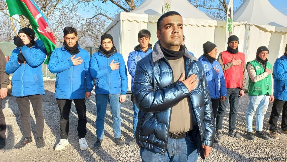 Акция протеста на дороге Лачин-Ханкенди продолжается 118-й день (ФОТО)
