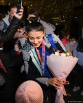 Азербайджанские гимнастки вернулись из Франции с медалями (ФОТО)