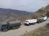 По Лачинской дороге беспрепятственно проехали 32 автомобиля РМК (ФОТО)
