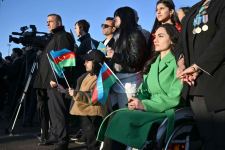 Президент Ильхам Алиев принял участие в открытии улицы Гейдара Алиева в Астане (ФОТО)