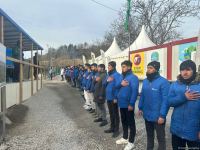 Акция протеста на Лачинской дороге продолжается 121-й день (ФОТО)