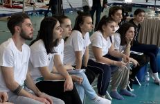 В Национальной арене гимнастики проходят тренерские курсы по аэробной гимнастике (ФОТО)