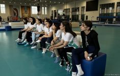 В Национальной арене гимнастики проходят тренерские курсы по аэробной гимнастике (ФОТО)
