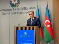 Глава МИД Азербайджана и действующий председатель ОБСЕ провели пресс-конференцию (ФОТО/ВИДЕО)
