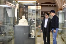В музее истории Азербайджана прошли съемки российского фильма (ФОТО)