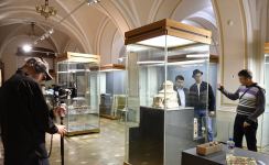 В музее истории Азербайджана прошли съемки российского фильма (ФОТО)