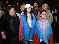 Азербайджанских тяжелоатлетов встретили в Баку с большим воодушевлением (ФОТО/ВИДЕО)