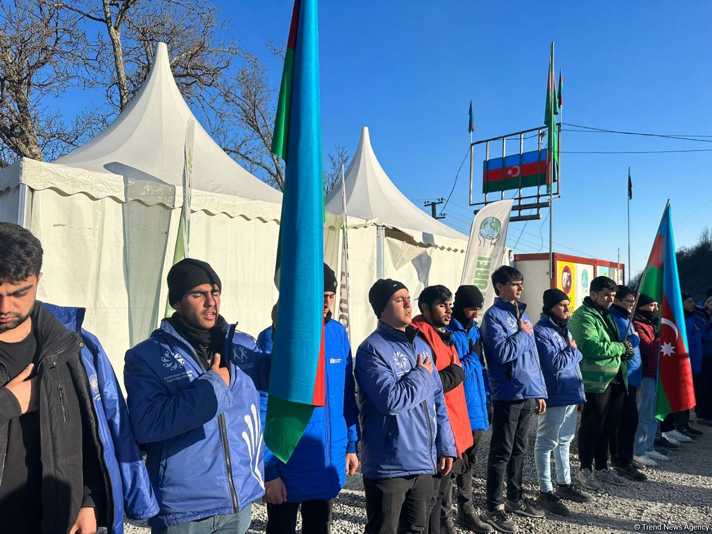 Акция протеста на Лачинской дороге продолжается 126-й день (ФОТО)