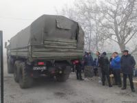 По Лачинской дороге беспрепятственно проехали 6 автомобилей миротворцев (ФОТО)