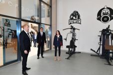 Президент Ильхам Алиев и Первая леди Мехрибан Алиева приняли участие в открытии Нефтчалинского Олимпийского спортивного комплекса (ФОТО/ВИДЕО)