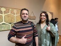 Представлены наскальные рисунки Гобустана в искусстве – живопись, скульптура, ковры, современные мотивы (ФОТО)