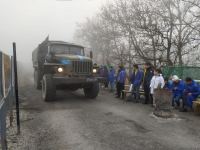 По Лачинской дороге беспрепятственно проехали 39 транспортных средств миротворцев (ФОТО)