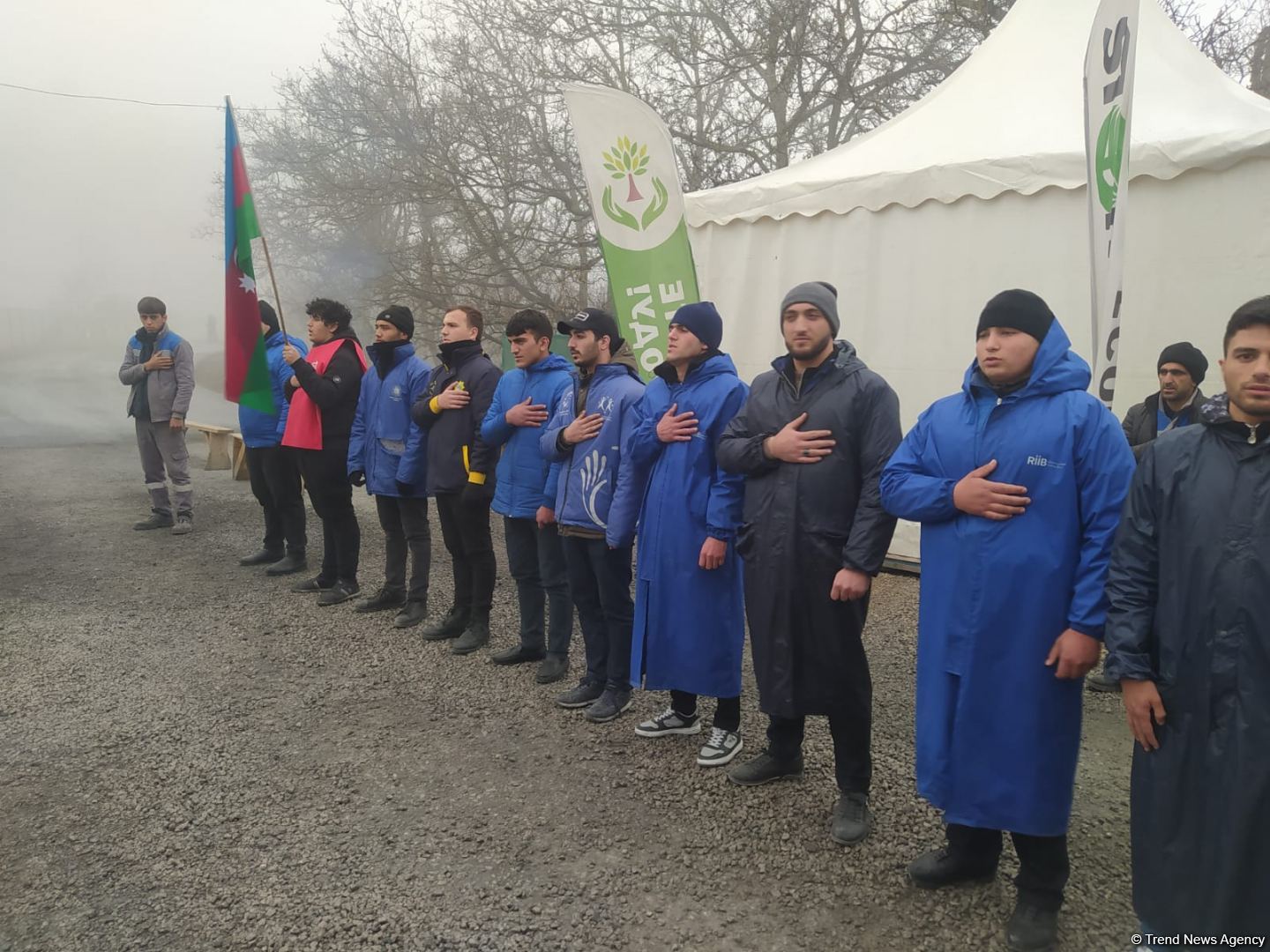 Акция протеста на Лачинской дороге продолжается 128-й день (ФОТО)
