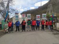 Акция протеста на Лачинской дороге продолжается 129-й день (ФОТО)