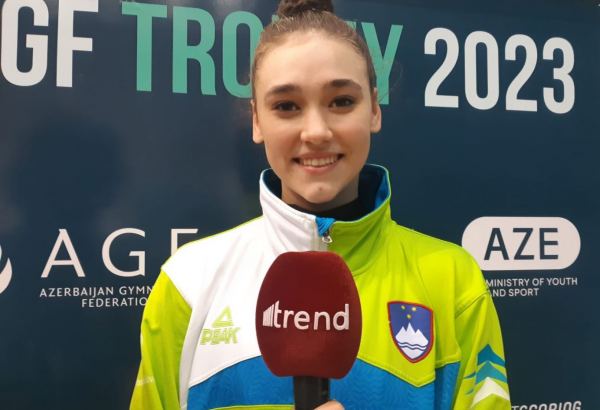 Organizers of World Cup in Baku care about its participants' comfort - Slovenian gymnast