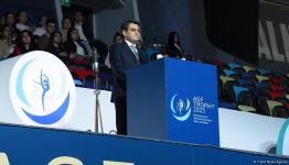 Opening of FIG World Cup in Rhythmic Gymnastics held in Baku (PHOTO)