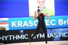 Пластика и красота движений - лучшие моменты первого дня соревнований Кубка мира FIG по художественной гимнастике в Баку (ФОТО)