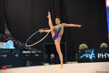 В Баку стартовал первый день соревнований Кубка мира FIG по художественной гимнастике (ФОТО)