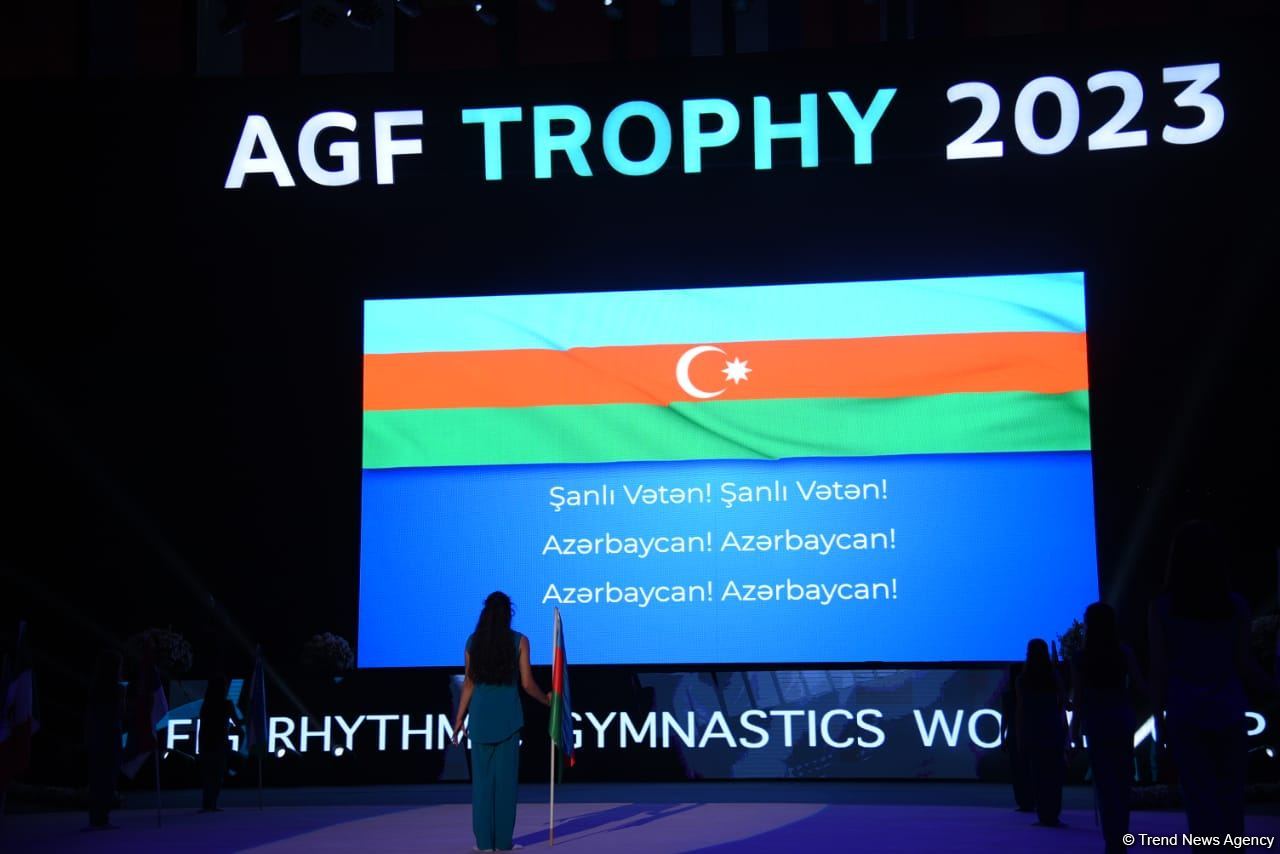 Opening of FIG World Cup in Rhythmic Gymnastics held in Baku (PHOTO)