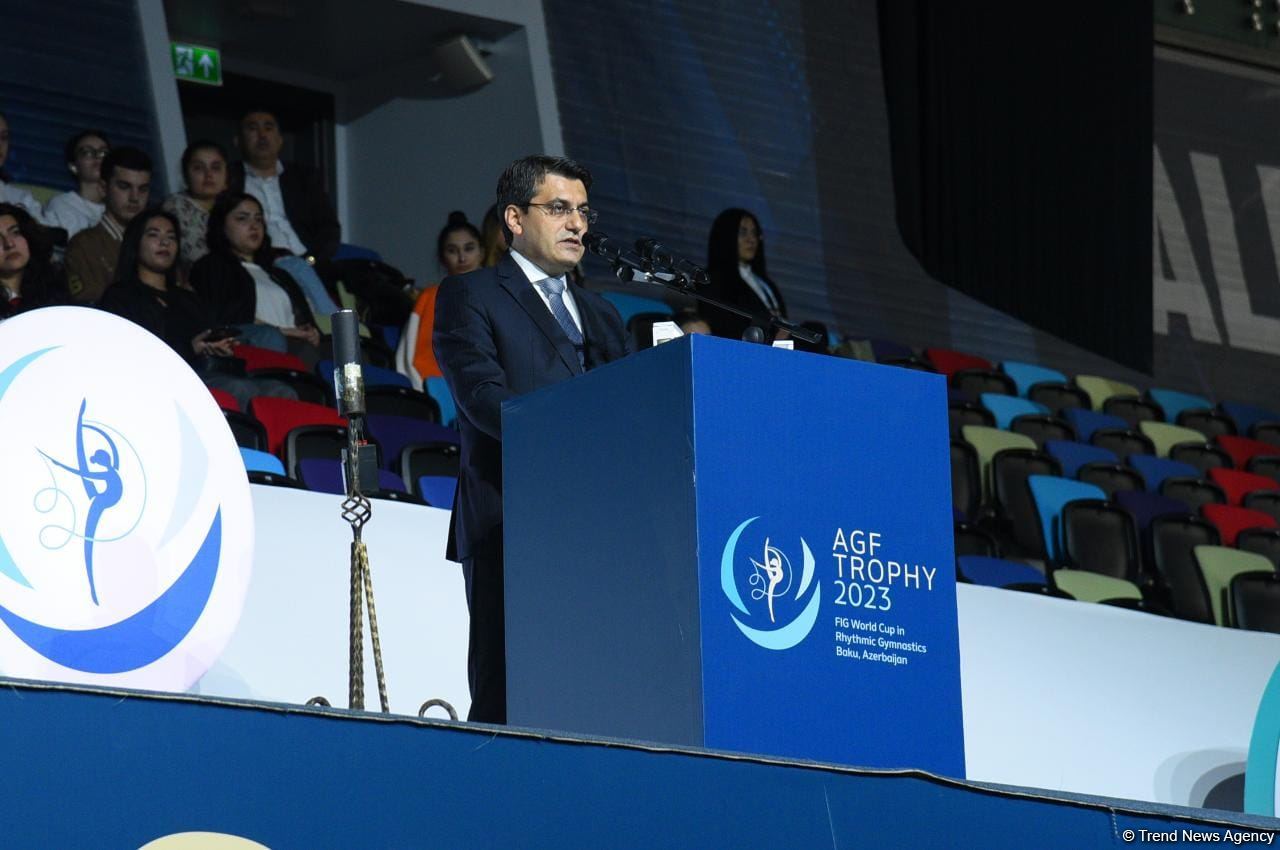 Opening of FIG World Cup in Rhythmic Gymnastics held in Baku (PHOTO)