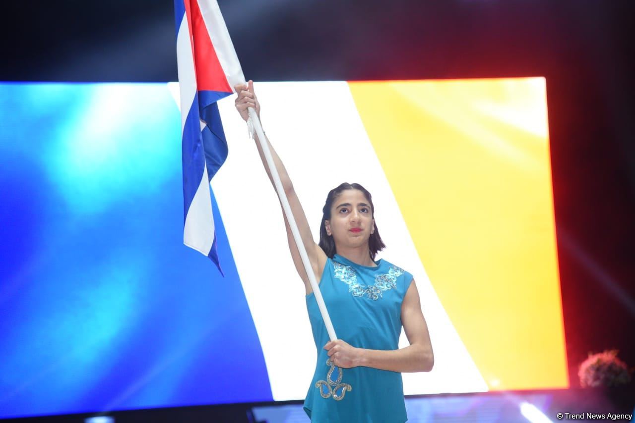Opening of FIG World Cup in Rhythmic Gymnastics held in Baku (PHOTO)